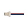 Connecteur mâle M12, 4 pol., codage D IP67, 4A, non-blindé
